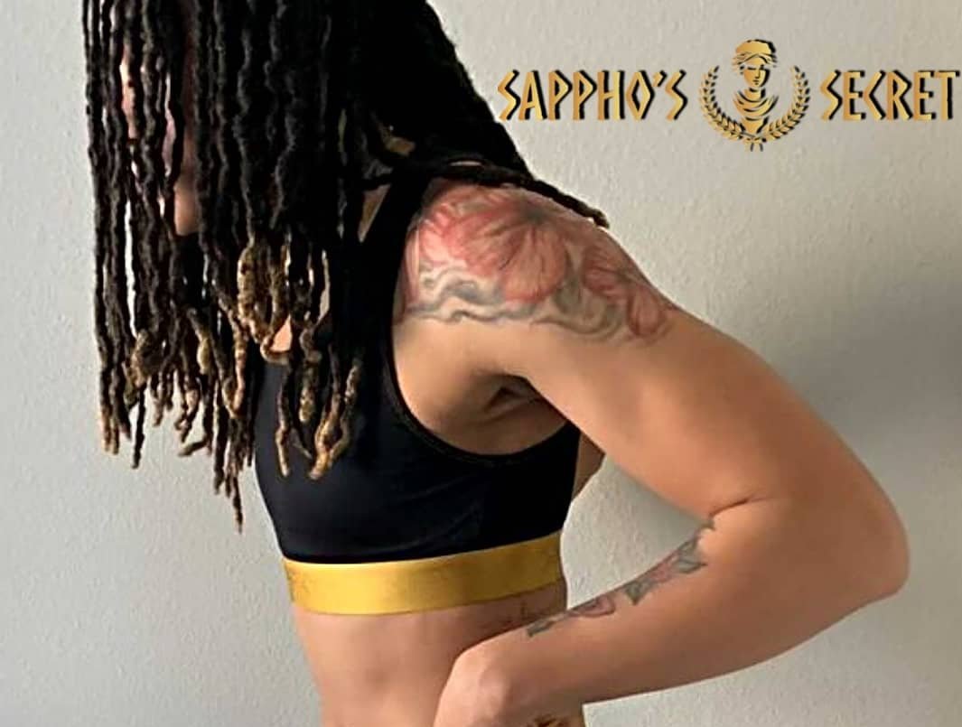 Sappho's signature sports bra